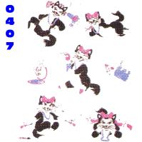 Click to order printed t-shirt 0407... Fancy Cat