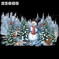 Click to order printed t-shirt 23685... Winter Wonderland (wide print)