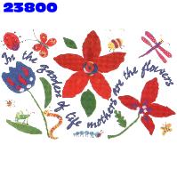 Click to order printed t-shirt 23800... In the garden of Life mother's are the flowers