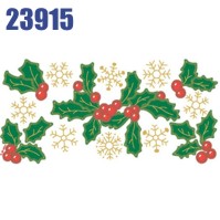 Click to order printed t-shirt 23915... Holly and Snowflakes