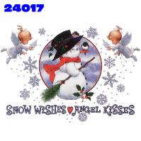 Click here to Order design 24017... Snow Wishes Angel Kisses. (1st quality t-shirts, sweatshirts, tank tops, baby doll tees, scoop neck tshirts and hooded fleece)