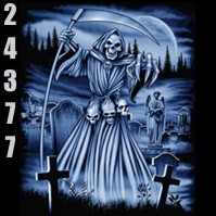 Click to order printed t-shirt 24377... Reaper Cemetary