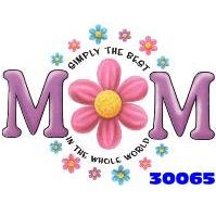 Click to order printed t-shirt 30065... Simply the Best Mom in the whole World