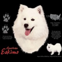 Click to order printed t-shirt 30808... American Eskimo