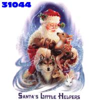 Click to order printed t-shirt 31044... Sants's Little Helpers