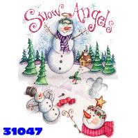 Click here to Order design 31047... Snow Angels. (1st quality t-shirts, sweatshirts, tank tops, baby doll tees, scoop neck tshirts and hooded fleece)