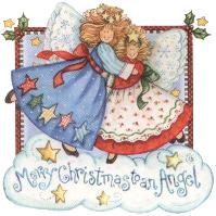 Click here to Order design 31049... Merry Christmas to an Angel. (1st quality t-shirts, sweatshirts, tank tops, baby doll tees, scoop neck tshirts and hooded fleece)