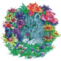 Click to order printed t-shirt 31297... Precious Kitty