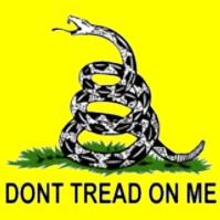 Click to order printed t-shirt 31313... Don't Tread on Me (works best on yellow shirts)