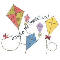 Click to order design 31318... Imagine the Possibilities Kites