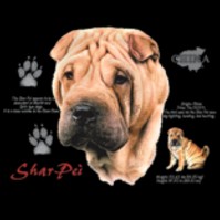 Click to order printed t-shirt 41071... Shar Pei