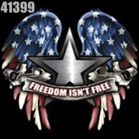 Click to order printed t-shirt 41399... Freedom isn't Free