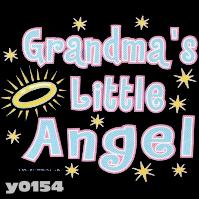 Click to order printed t-shirt y0154... Grandma's Little Angel (Youth Size Print)