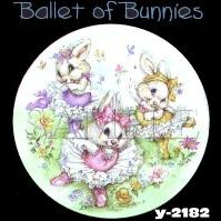 Click to order printed t-shirt y2182... Ballet of Bunnies (Youth Size)