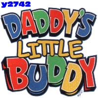 Click to order printed t-shirt y2742... Daddy's Little Buddy (Youth Size Print)